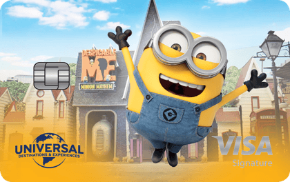 Universal Rewards Visa — Minion design